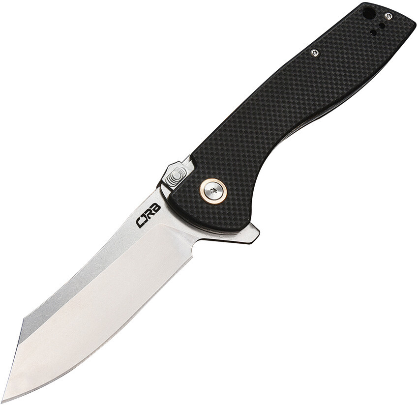CJRB Kicker Recoil Lock Black G10 Folding D2 Steel Pocket Knife 1915BK