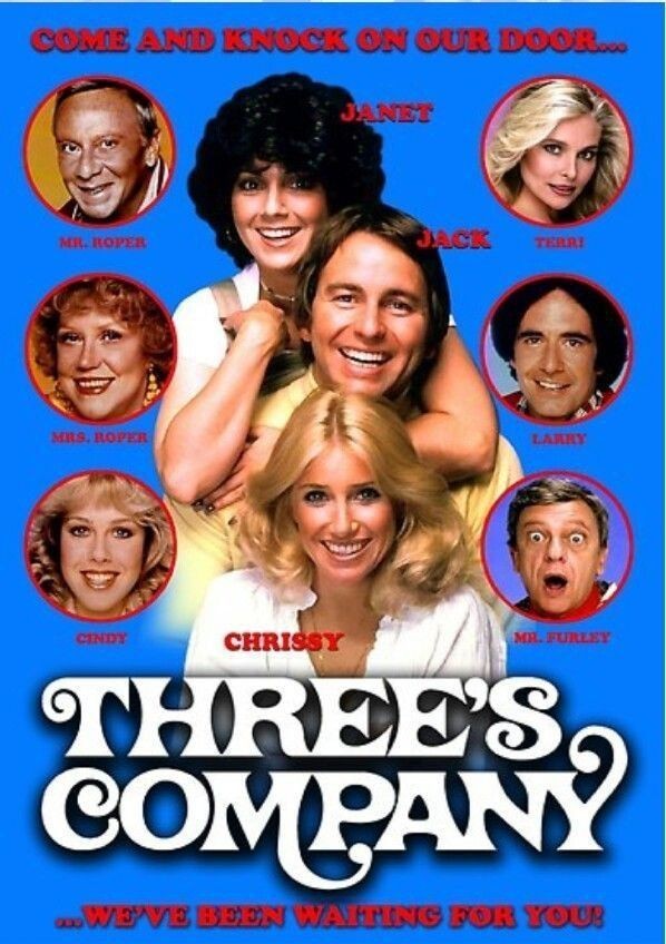 Three's Company Classic TV show Jack Poster Print