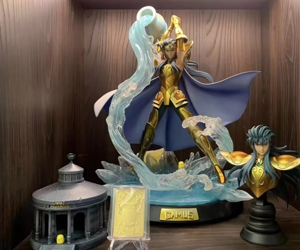 FOC Studios Saint Seiya Aquarius Camus 1/6 Scale Model Statue Exclusive Version