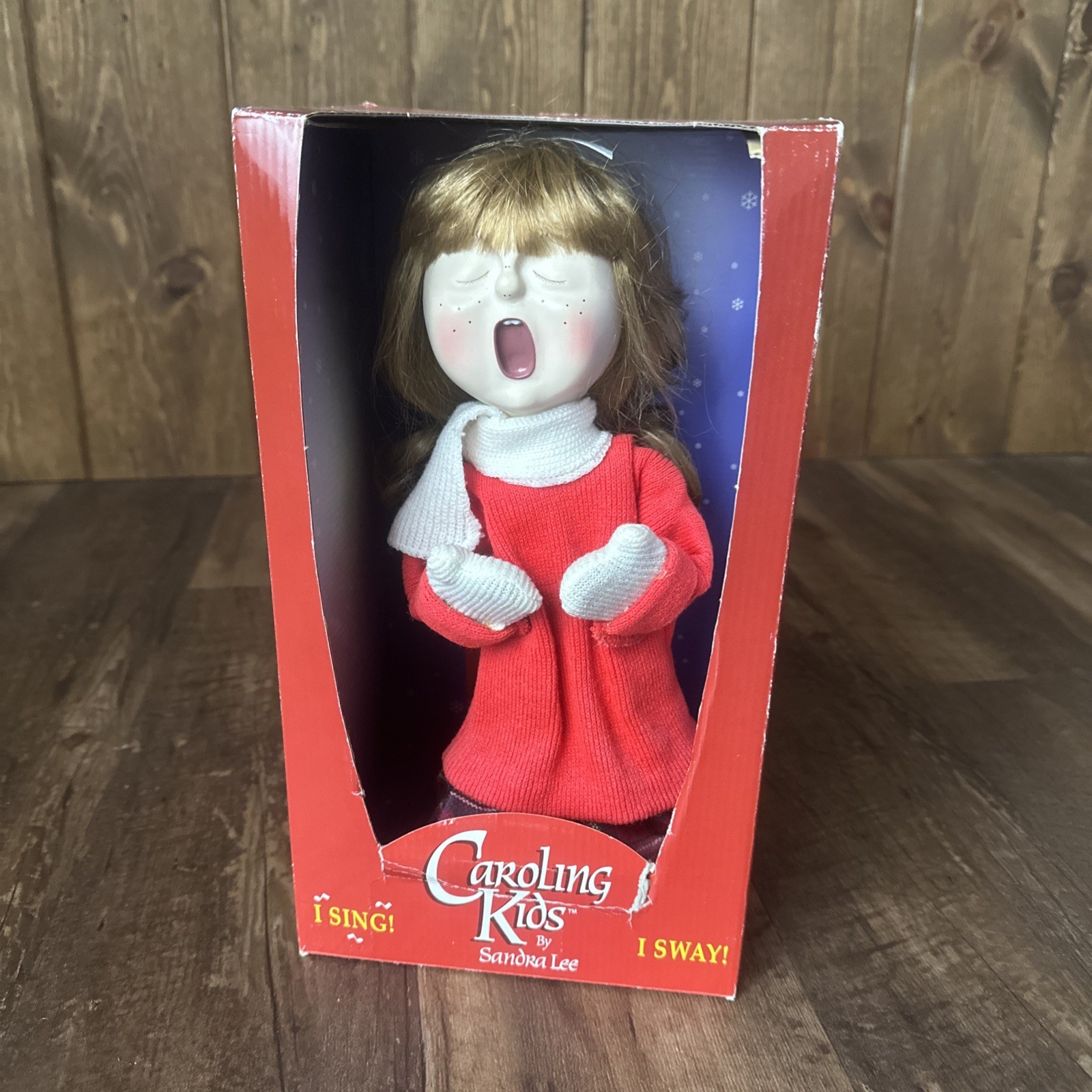 Caroling Kids by Sandra Lee Vintage 1985 90141 With Original Box Tested Caroling Kids by Sandra Lee Vintage 1985 90141 With Original Box Tested