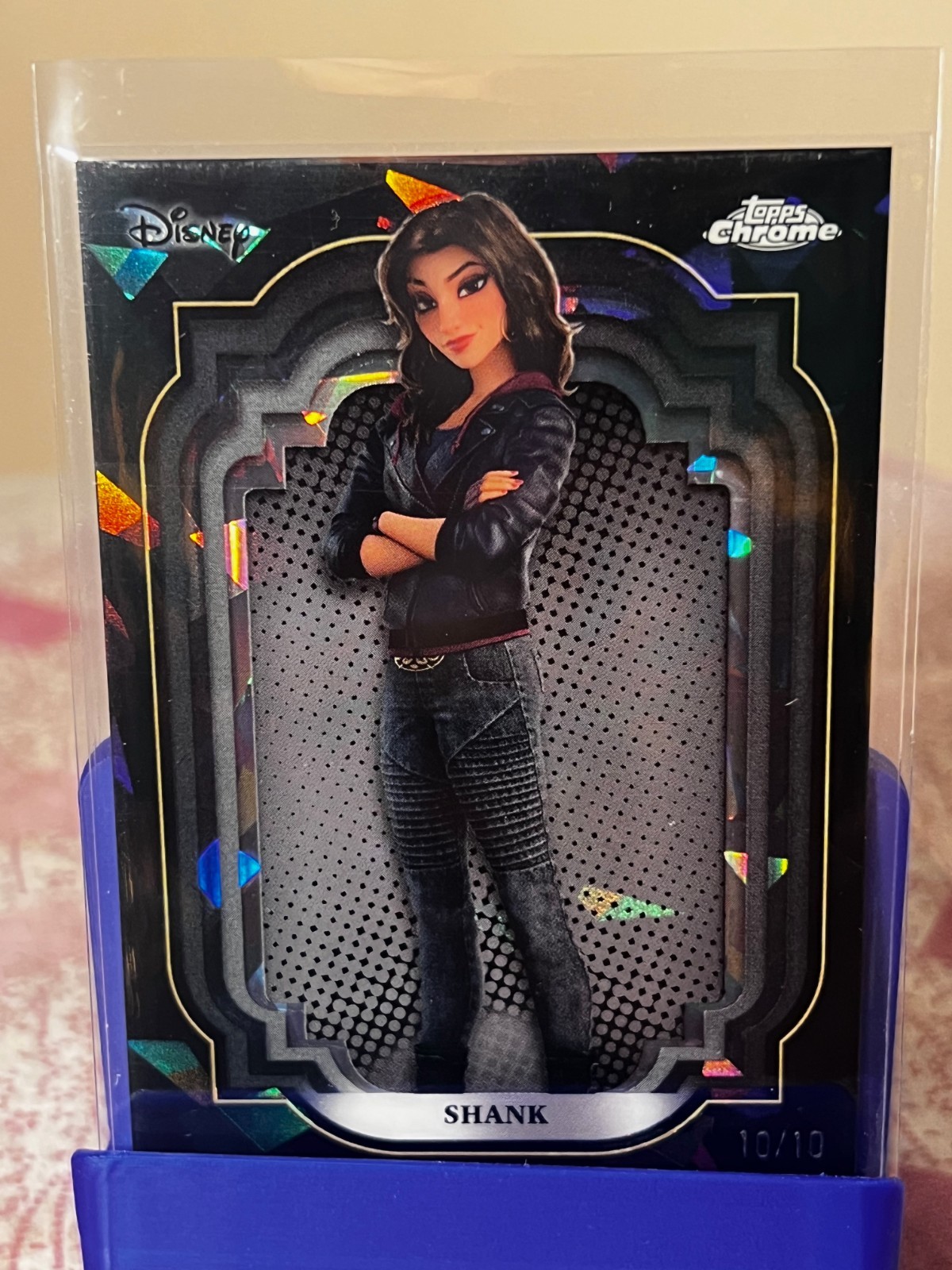 Shank 2024 Topps Chrome Disney Sapphire #149 Black 10/10