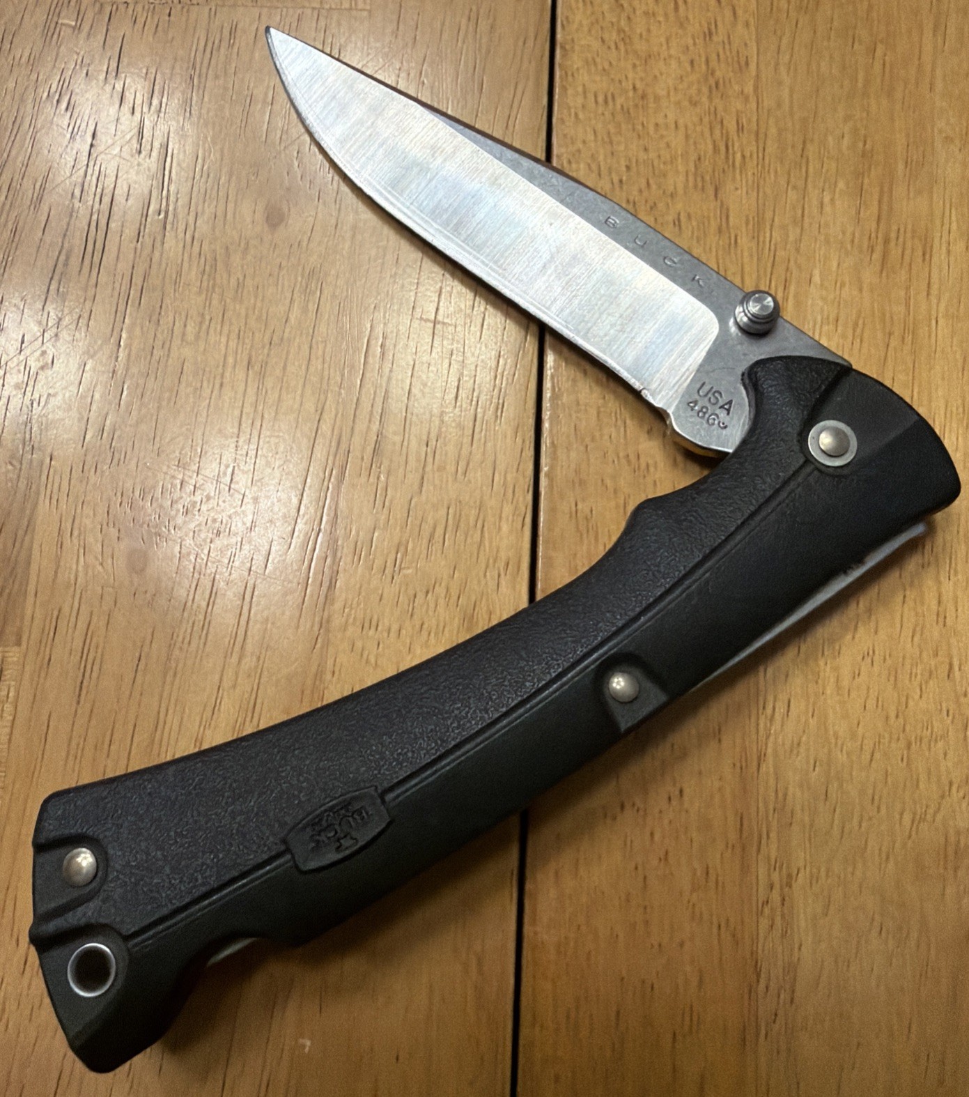 2014 BUCK USA 486 Bucklite MAX Large Folding Knife Discontinued Slightly Used 2014 BUCK USA 486 Bucklite MAX Large Folding Knife Discontinued Slightly Used