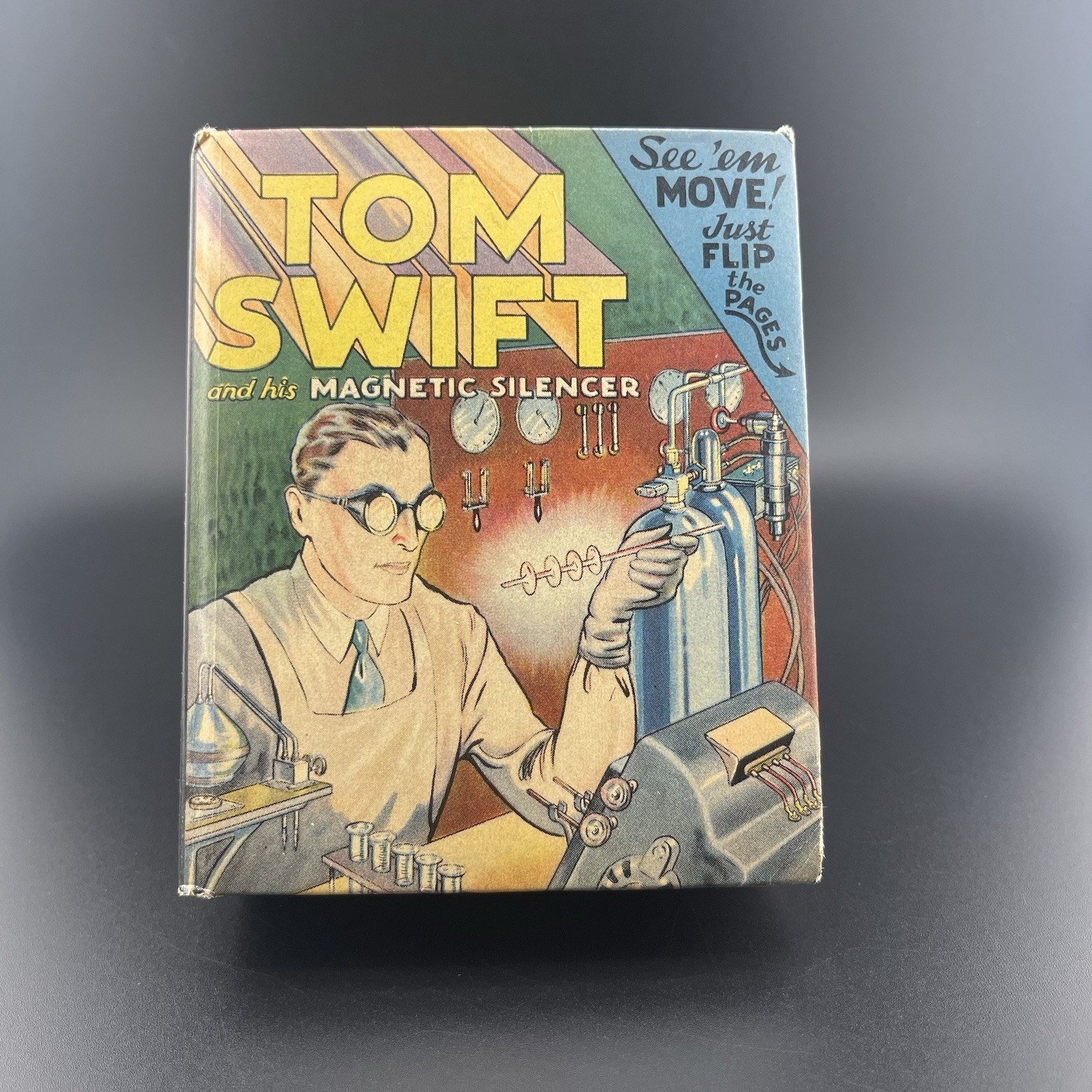 Tom Swift and the Magnetic Silencer, BLB Big Little Book Whitman 1941