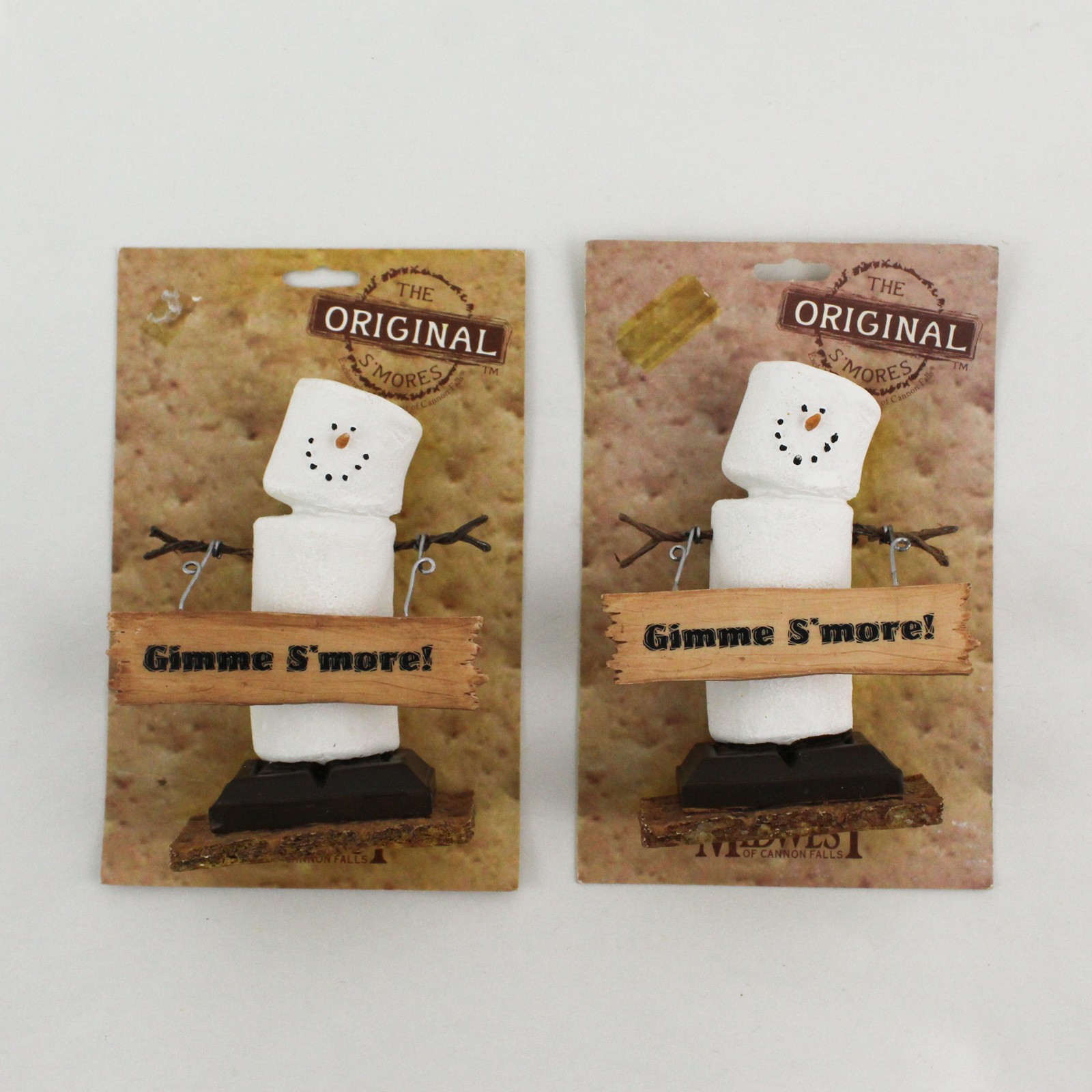 2 Midwest of Cannon Falls Original S\'MORES Gimme S\'more Refrigerator Magnets
