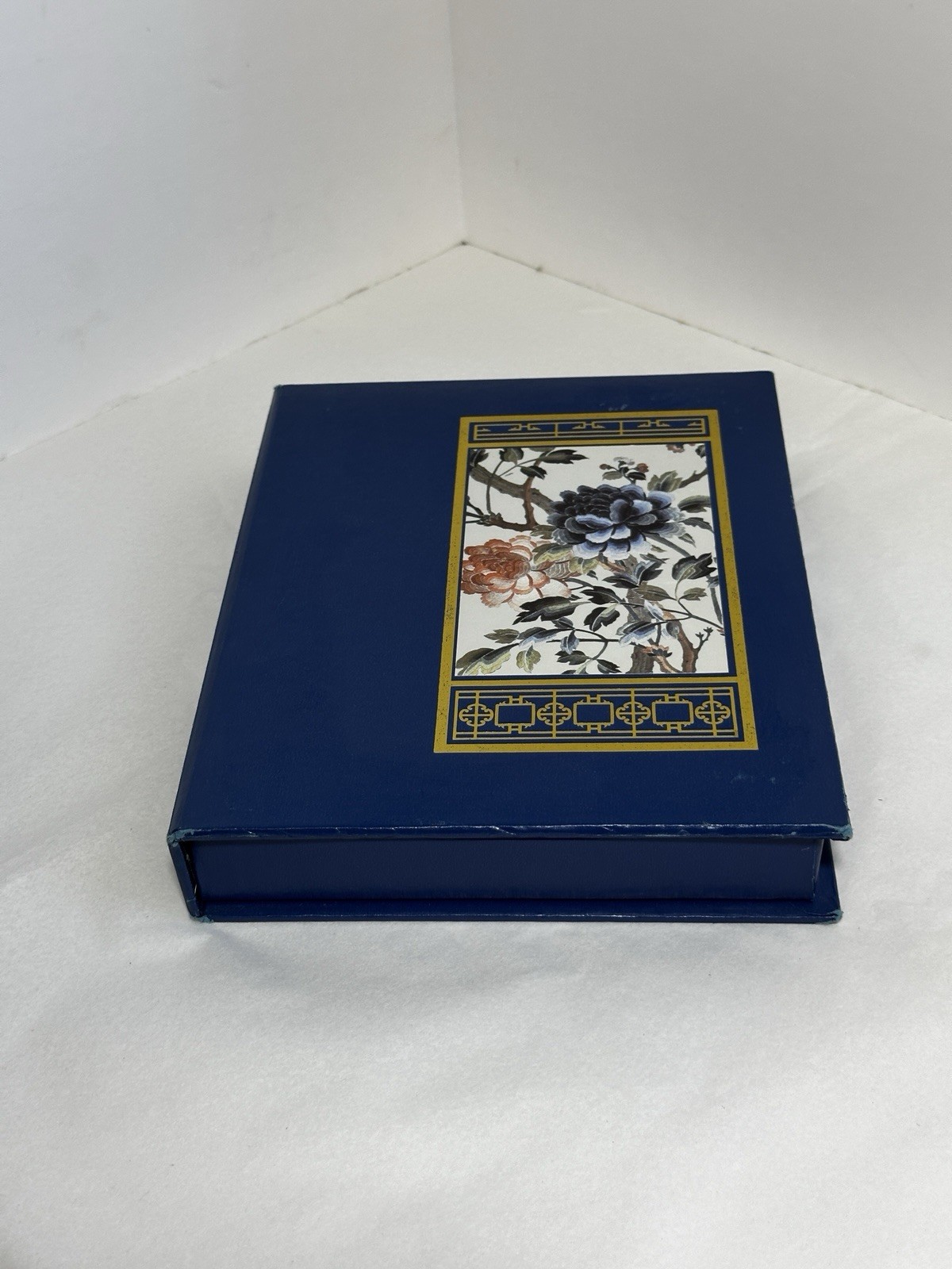Vintage Blue Floral Boxed Stationery Set Writing Paper Envelopes Letter Set Vintage Blue Floral Boxed Stationery Set Writing Paper Envelopes Letter Set