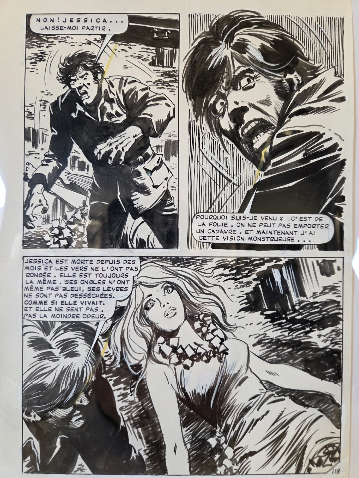 Hallucinations: Abandon All Hope Original Comic Art 1973 🔥🔥🔥 Horror Published Hallucinations: Abandon All Hope Original Comic Art 1973 🔥🔥🔥 Horror Published