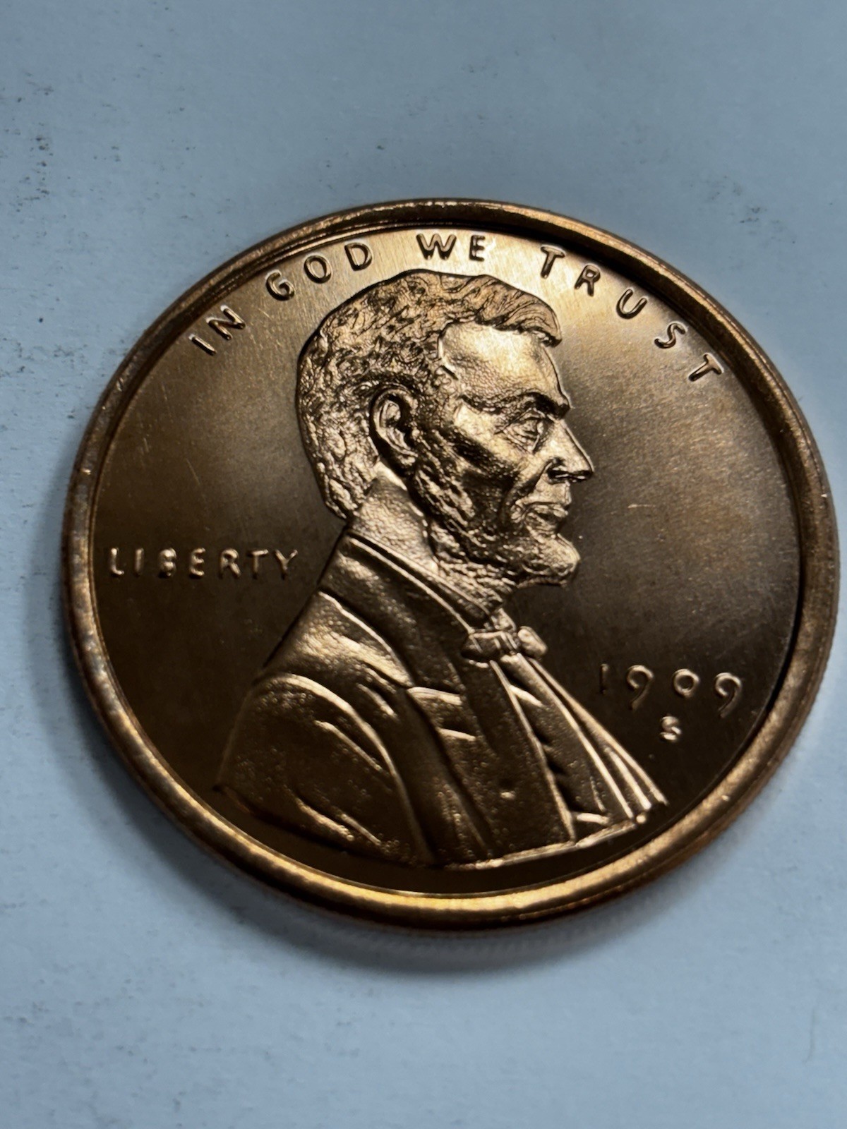 Abraham Lincoln Wheat Penny Inspired 1 Ounce Fine Copper Coin