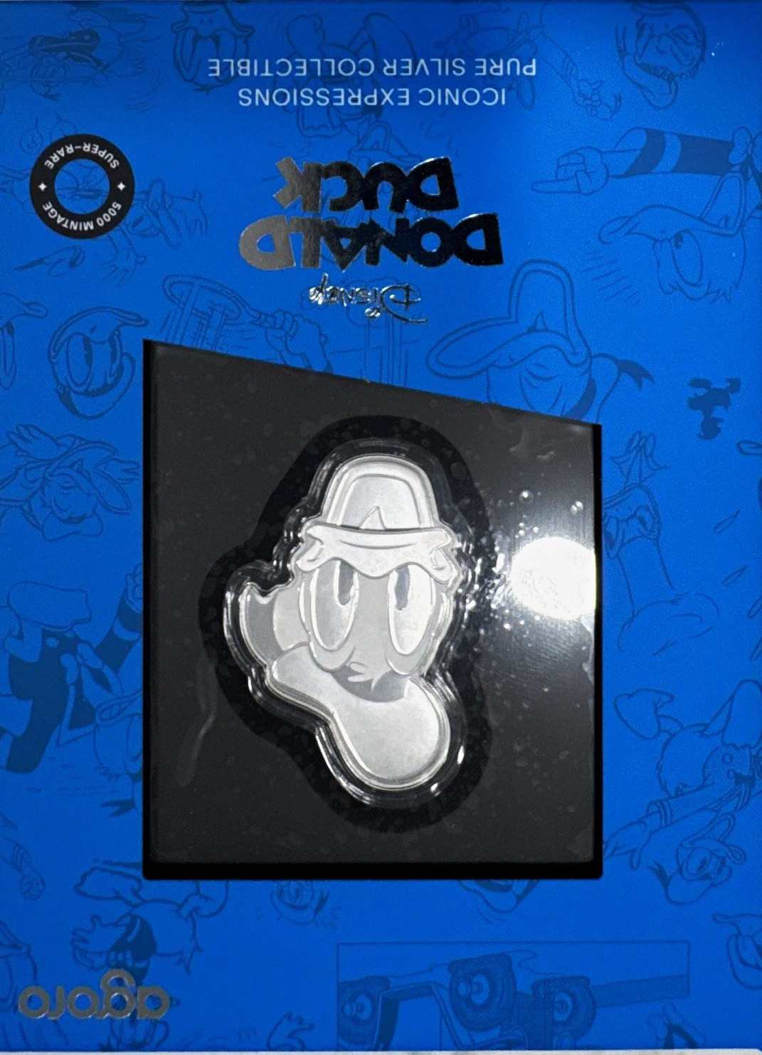Agoro Disney Donald Duck Iconic Expressions Pure Silver Collectible Coin 2026