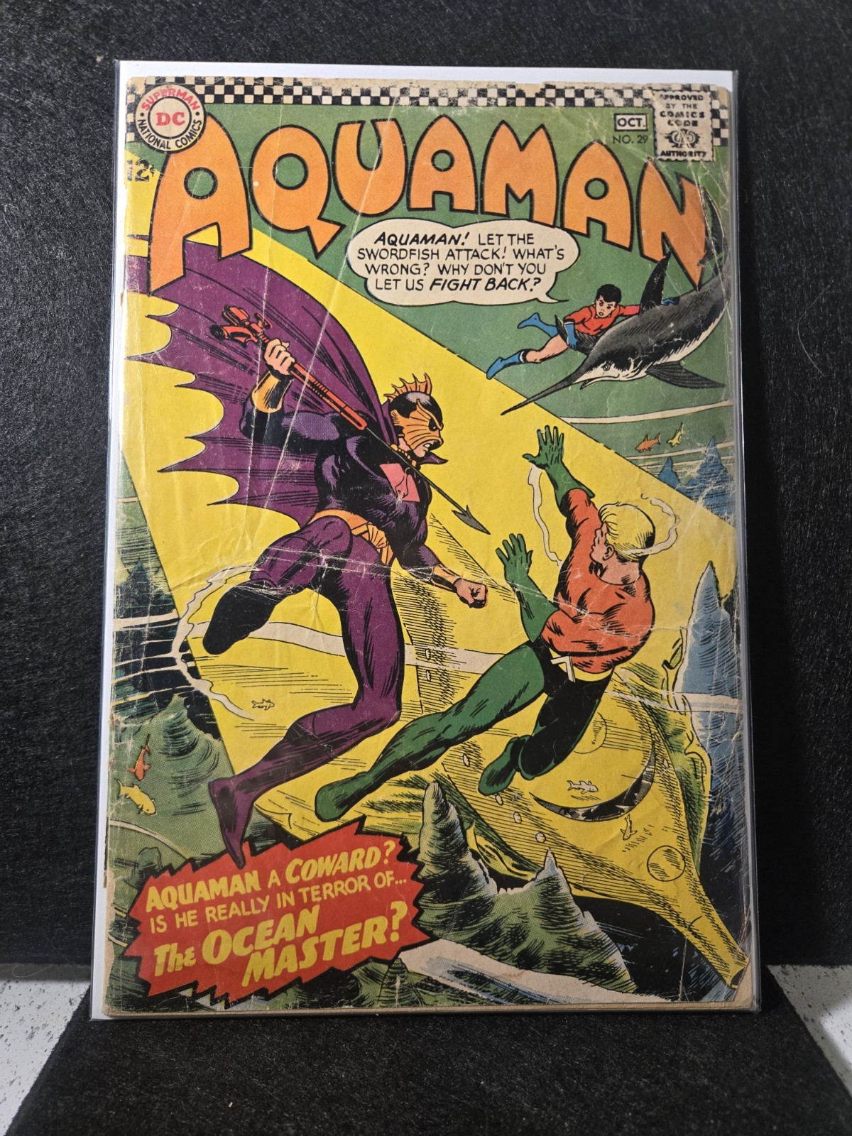 Aquaman #29 Ocean Master First Appearance 1966 DC Comics
