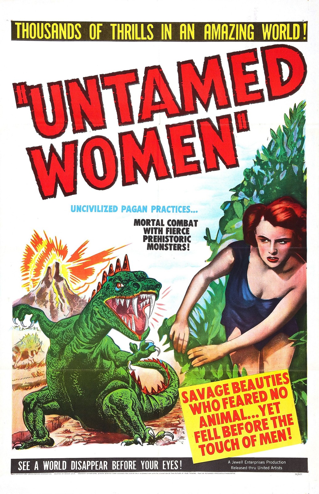 Untamed Women Movie Poster Print Wall Art Home Decor Vintage Film