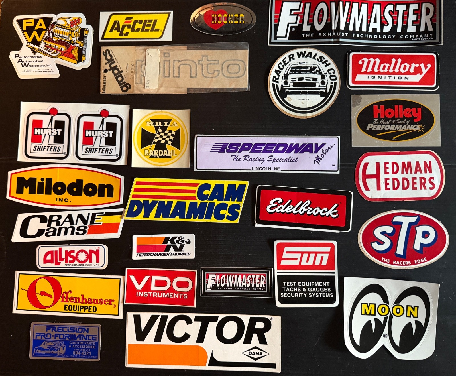 Lot of 26 Vintage 1970's 80's Original Drag Racing Hot Rod Muscle Car Stickers Lot of 26 Vintage 1970's 80's Original Drag Racing Hot Rod Muscle Car Stickers