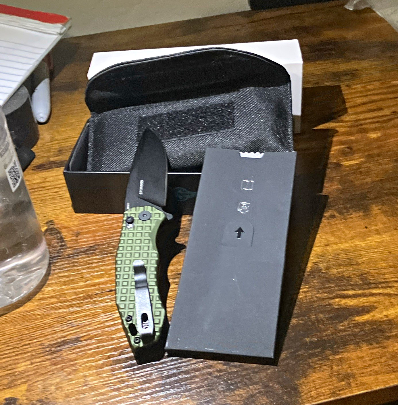 Oknife Spurdog OD Green Folding Knife – D2 Black Blade – Aluminum Handle – New i Oknife Spurdog OD Green Folding Knife – D2 Black Blade – Aluminum Handle – New i