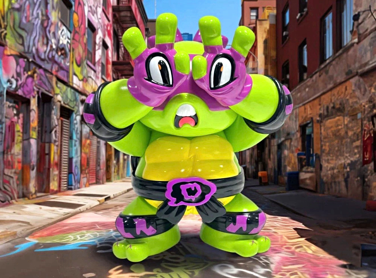 GRAPE BRAIN x TMNT DONATELLO