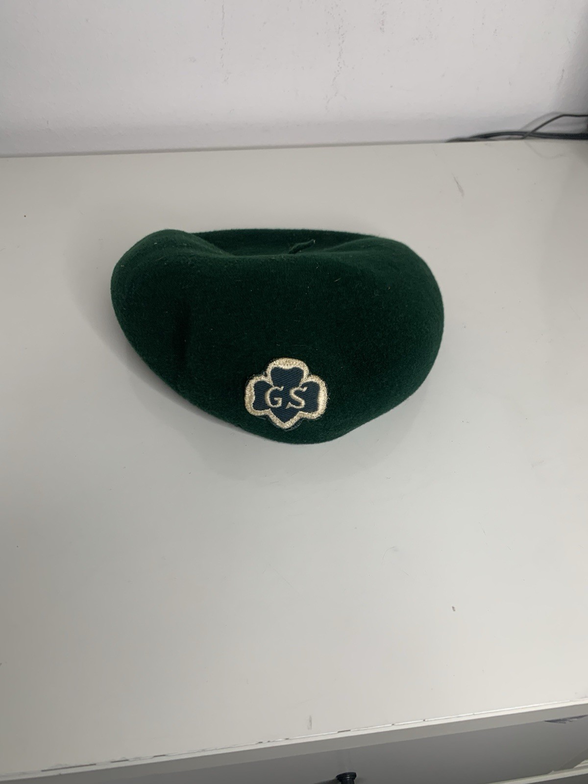 vintage Kangol Girl Scouts green wool uniform beret vintage Kangol Girl Scouts green wool uniform beret