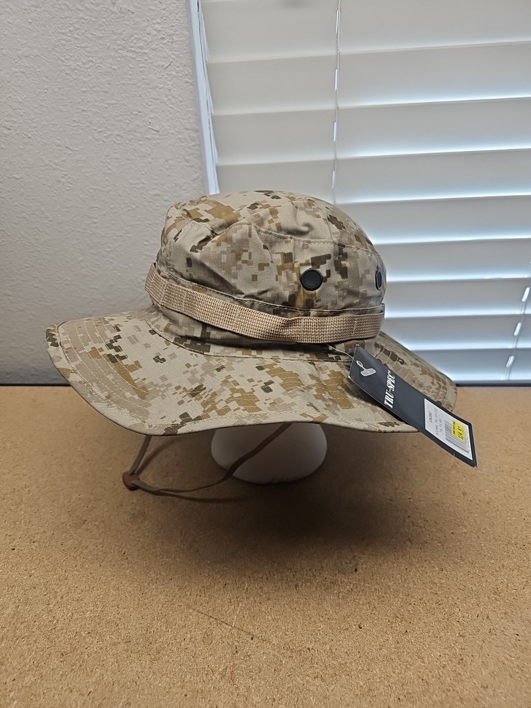 Tru Spec Desert Digital Camouflage Bucket Boonie Hat Hot Weather SIZE 7 (C9)