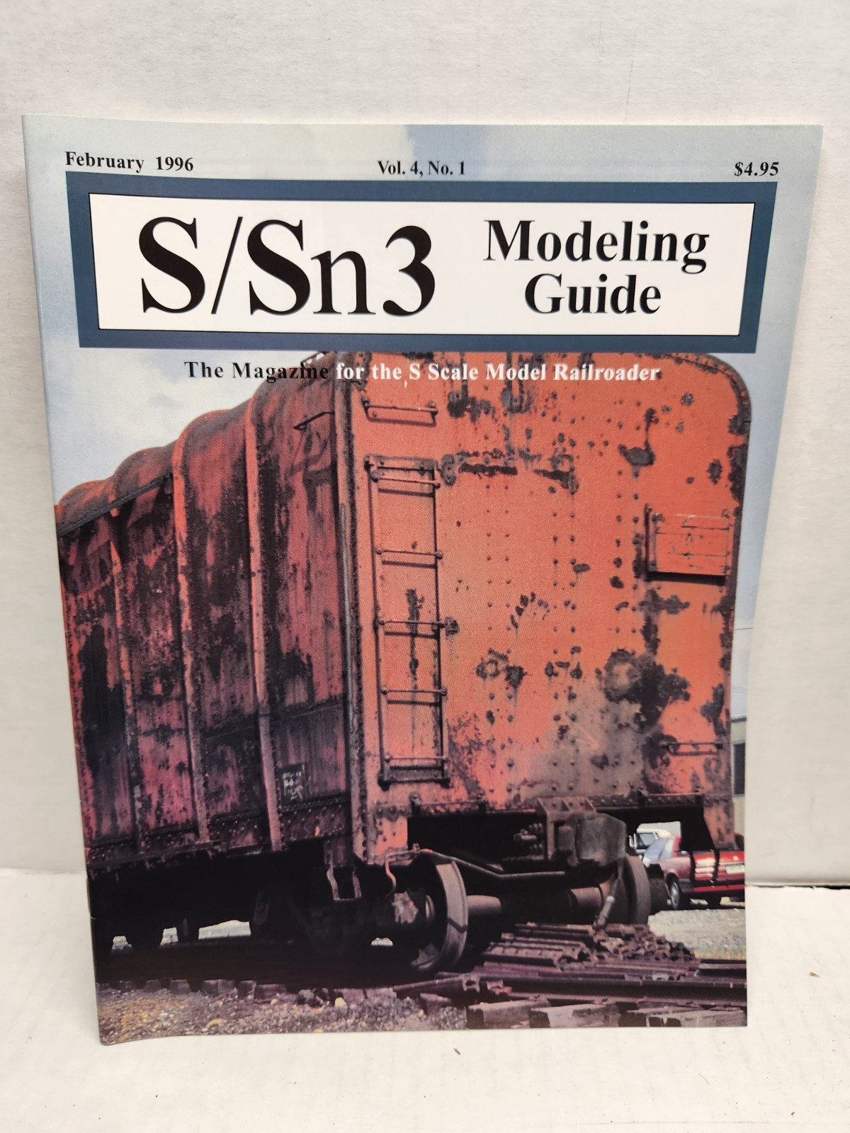 Vintage February 1996 S/Sn3 Modeling Guide Model Railroad Magazine