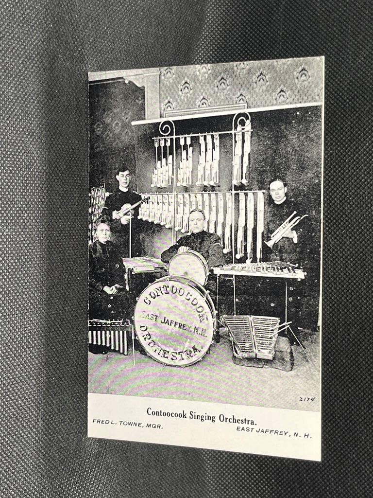 CONTOOCOCK SINGING ORCHESTRA, EAST JAFFREY, NY FRED L. TOWNE MGR. CONTOOCOCK SINGING ORCHESTRA, EAST JAFFREY, NY FRED L. TOWNE MGR.