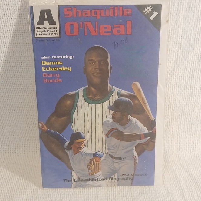 01) Rare 1993 SHAQUILLE O'NEAL SHAQ ATHLETIC COMICS