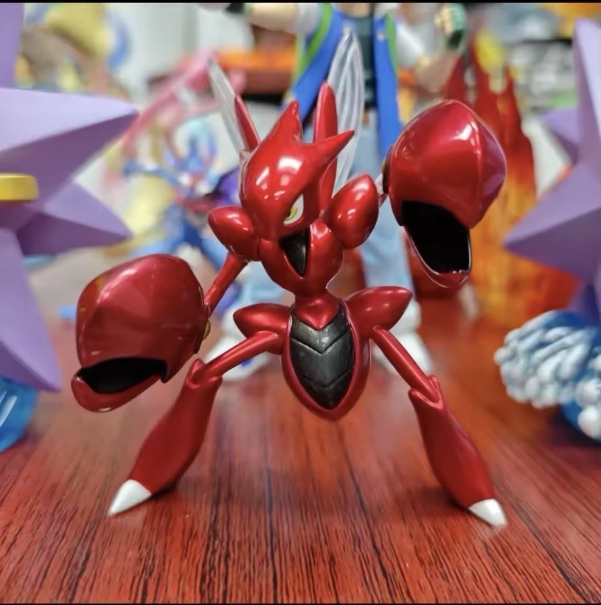 9cm Pokemon Anime Figure Scizor Collection Statue Toy 9cm Pokemon Anime Figure Scizor Collection Statue Toy