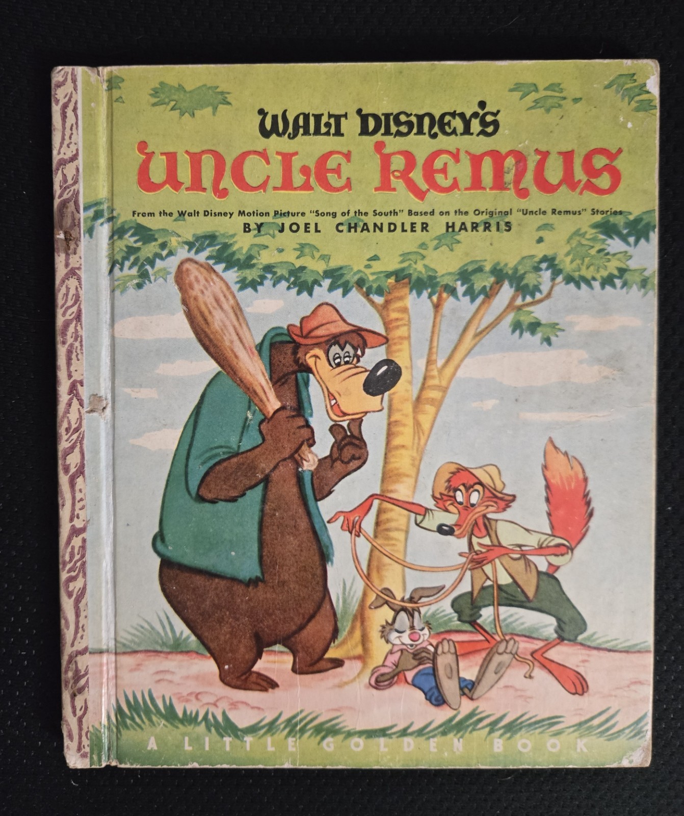 Little Golden Book Walt Disney Uncle Remus 1947 Little Golden Book Walt Disney Uncle Remus 1947
