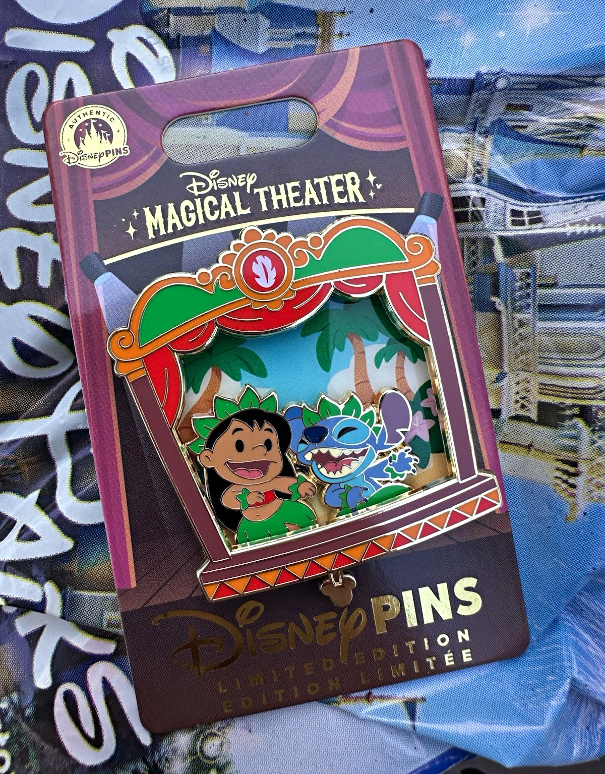 2026 Disney Magical Theater Lilo & Stitch LE 4500 Pin 9 of 12