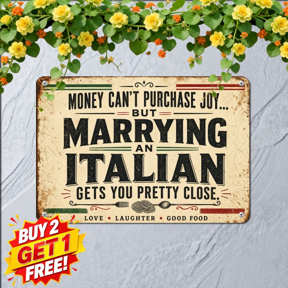 Marriage Humor Metal Tin Sign Funny Romantic Wedding Wall Art Decor 8x12
