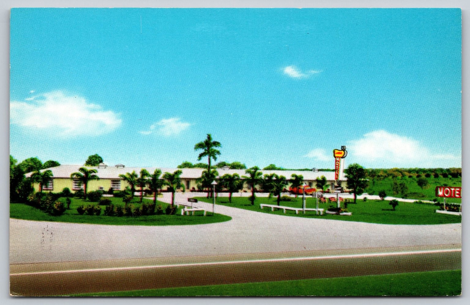 Gummo\'s Motel Haines City Florida Vintage Chrome Postcard AAA ATA US 27 AA772