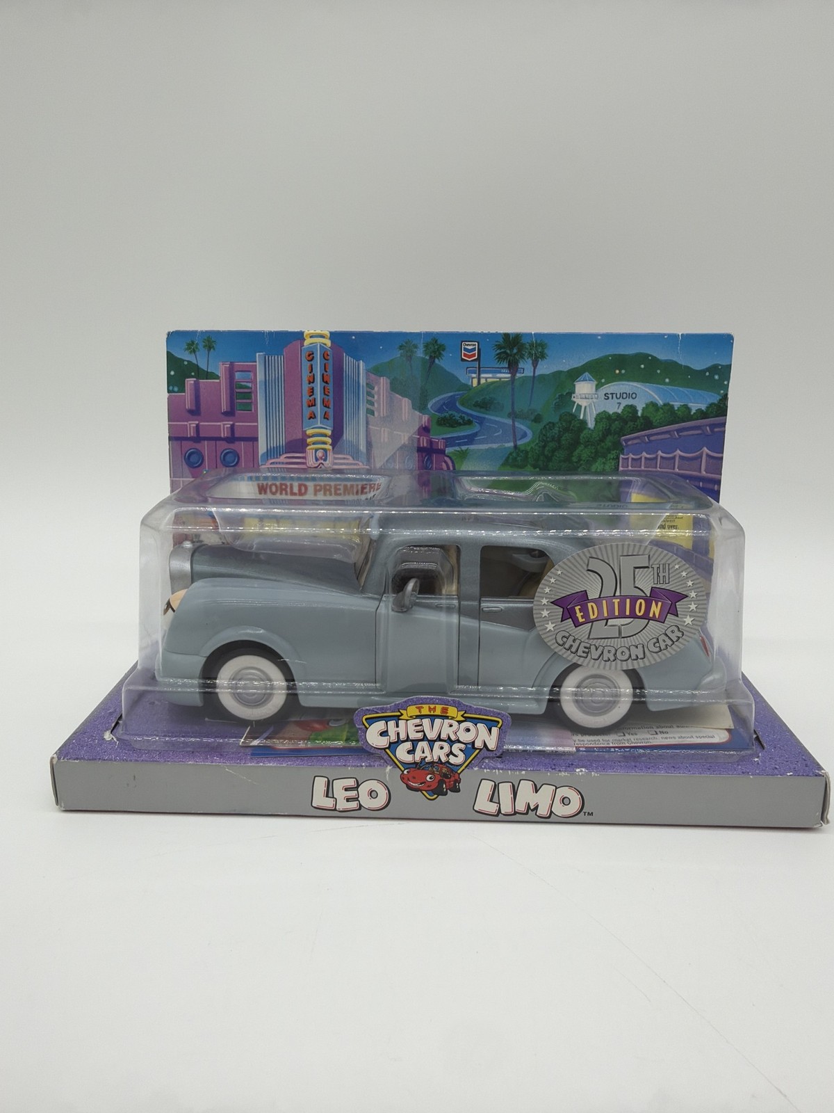 Chevron Cars Leo Limo 25th Edition World Premiere Toy Car New in Box 2000