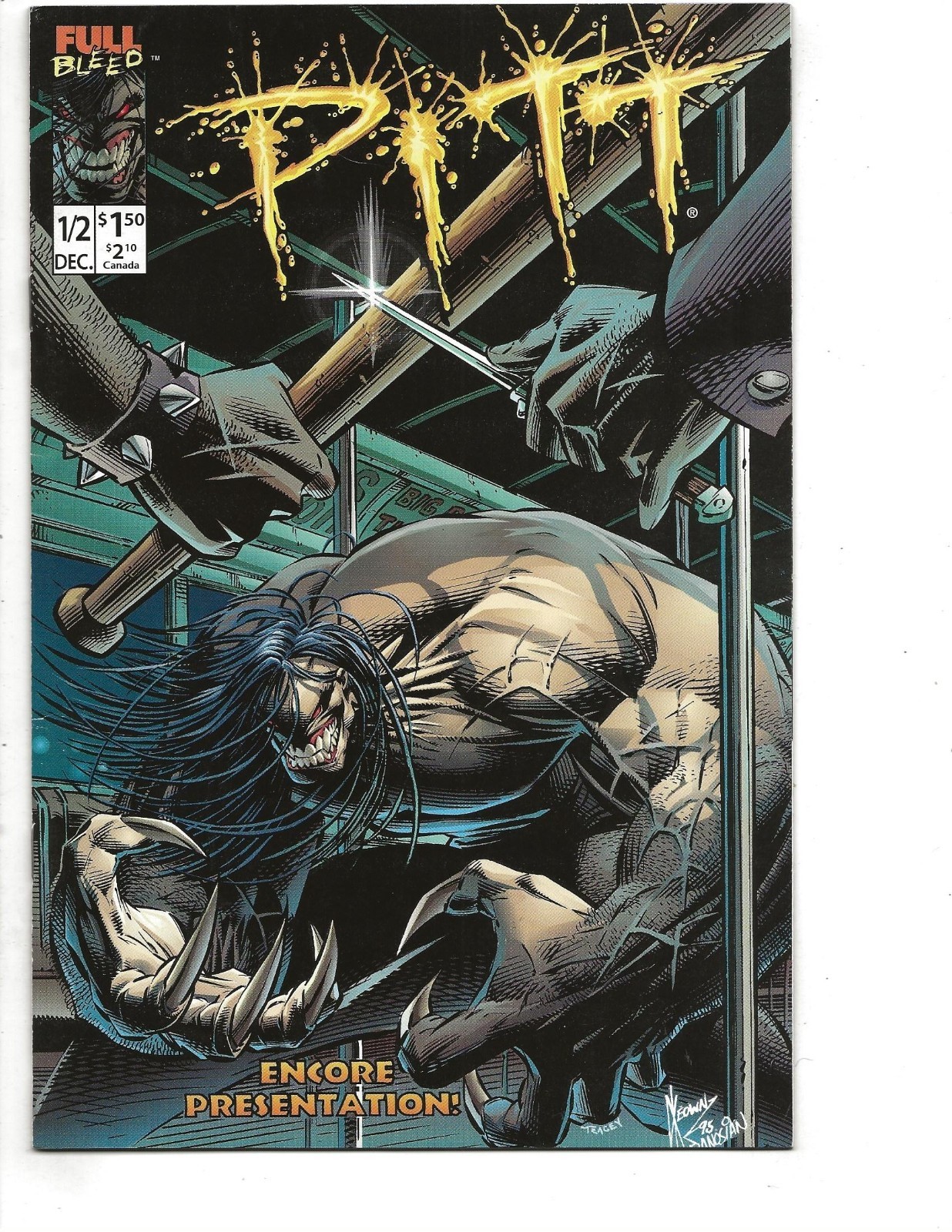 PITT #1/2, 1  2 3 4 5 6 7 8 9-13 15 16 17 18-20 Crew 1-4 Full Bleed Studios 1995