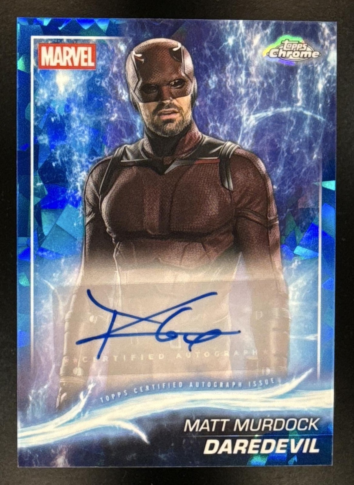 2025 Topps Chrome Marvel Studios Sapphire Charlie Cox auto Daredevil: Born Again 2025 Topps Chrome Marvel Studios Sapphire Charlie Cox auto Daredevil: Born Again