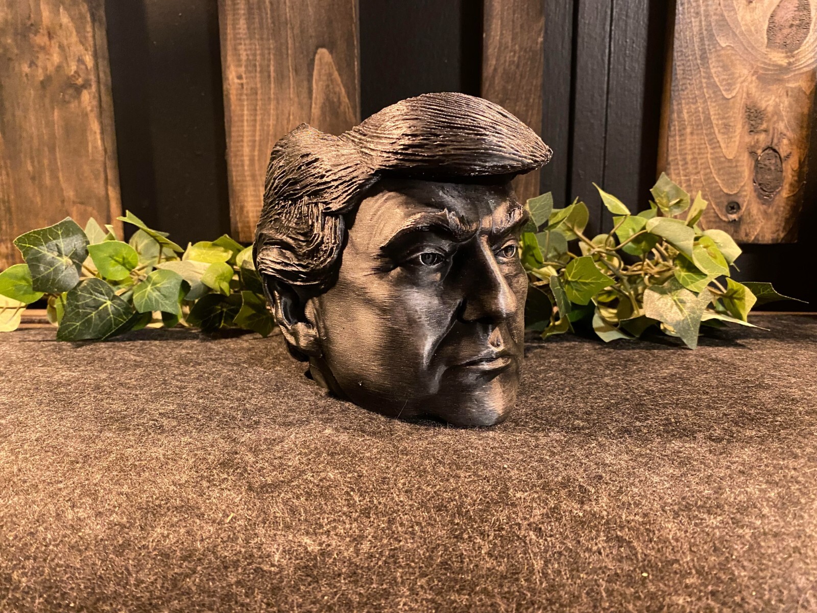 Vintage style Donald Trump Flower Pot Planter Pencil Cup Vintage style Donald Trump Flower Pot Planter Pencil Cup