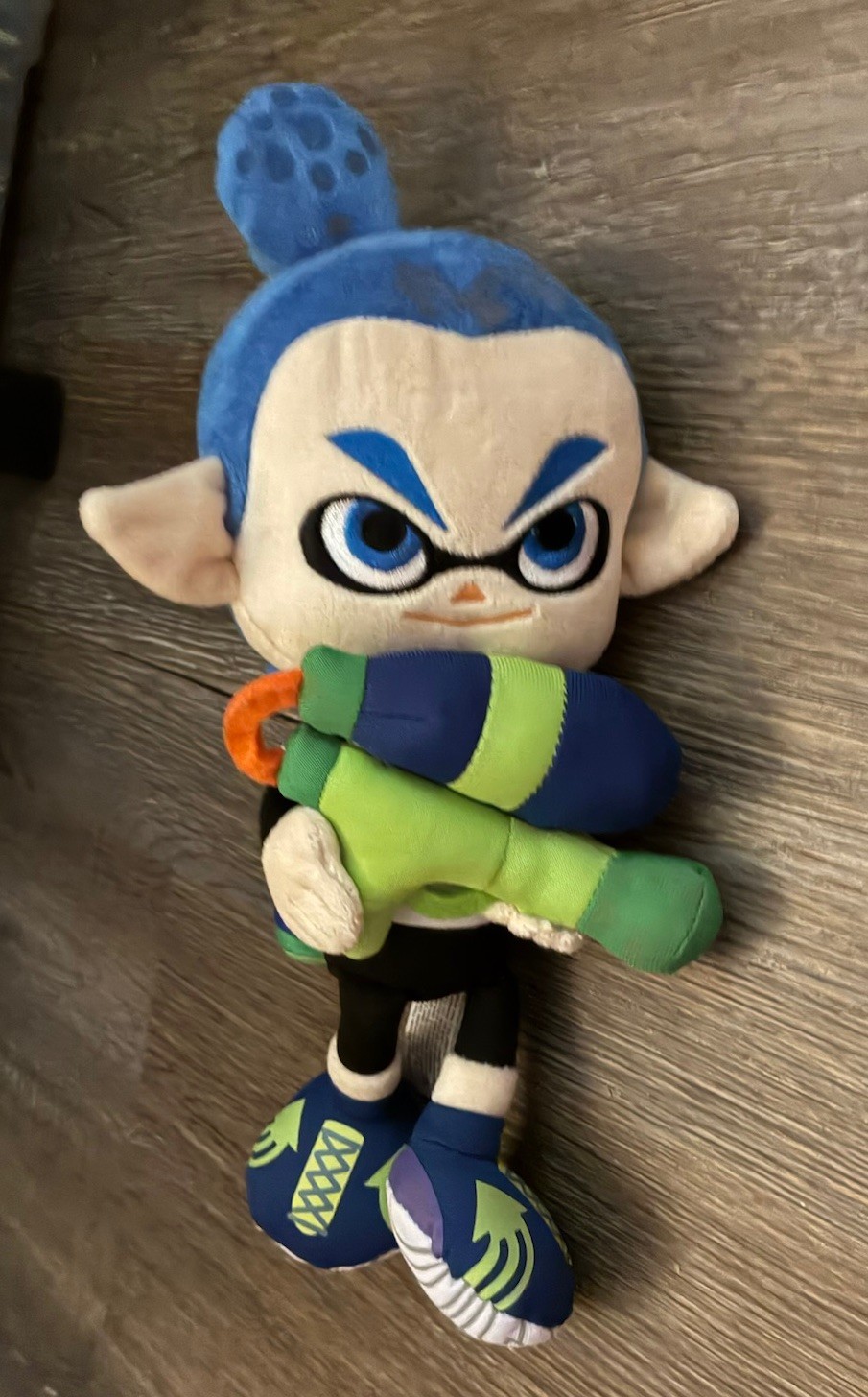 Splatoon Inkling Blue Boy Sanei 2016 Plush Toy Doll Nintendo Splatoon Inkling Blue Boy Sanei 2016 Plush Toy Doll Nintendo