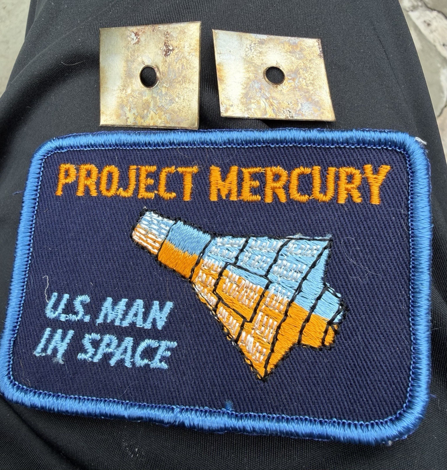 2 Flown Gemini 4 Items From Early Rocket Tech + Rare Mercury Patch 2 Flown Gemini 4 Items From Early Rocket Tech + Rare Mercury Patch