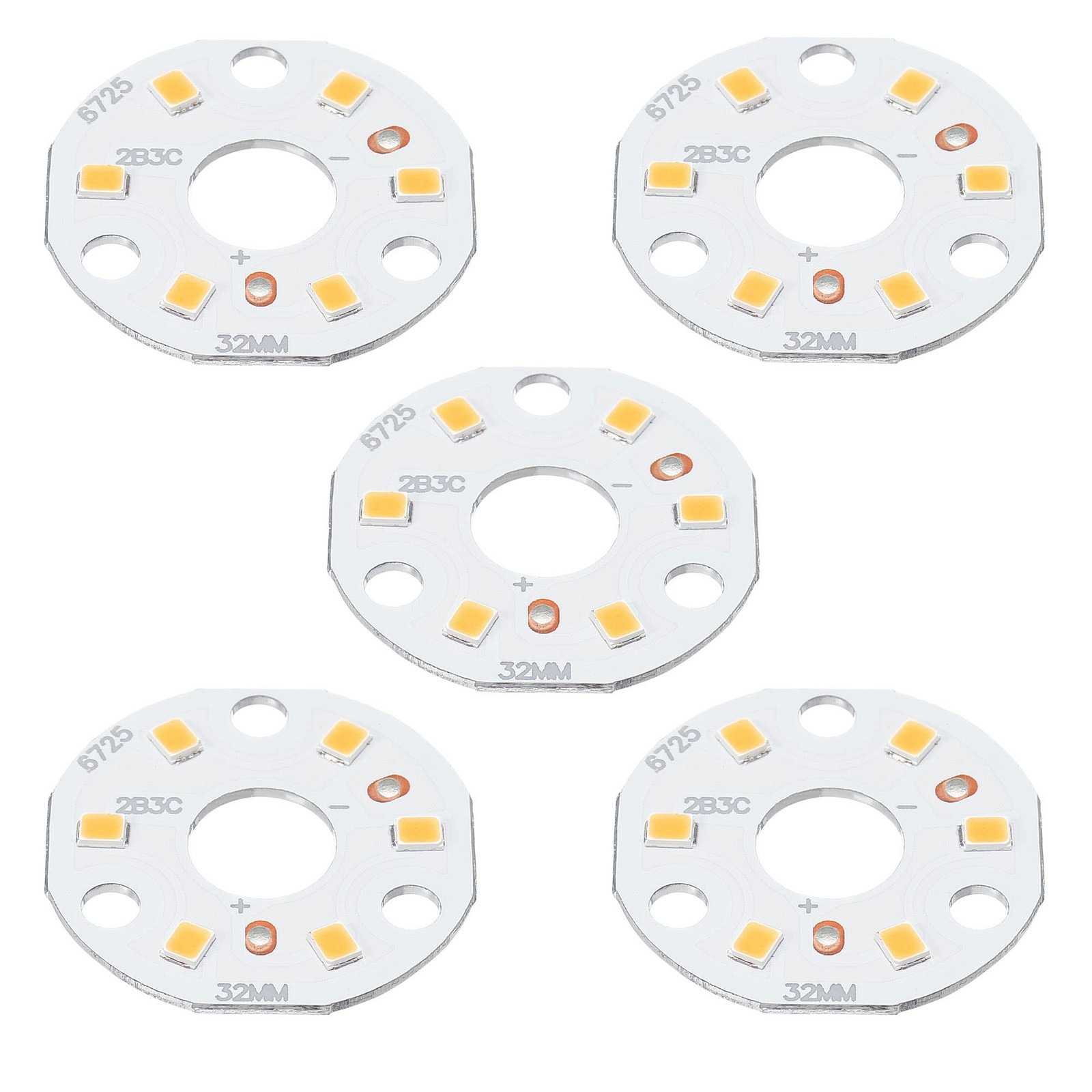 MECCANIXITY COB LED Light Chip Bead 3W 120lm 32mm (1.26 inches), Warm White MECCANIXITY COB LED Light Chip Bead 3W 120lm 32mm (1.26 inches), Warm White