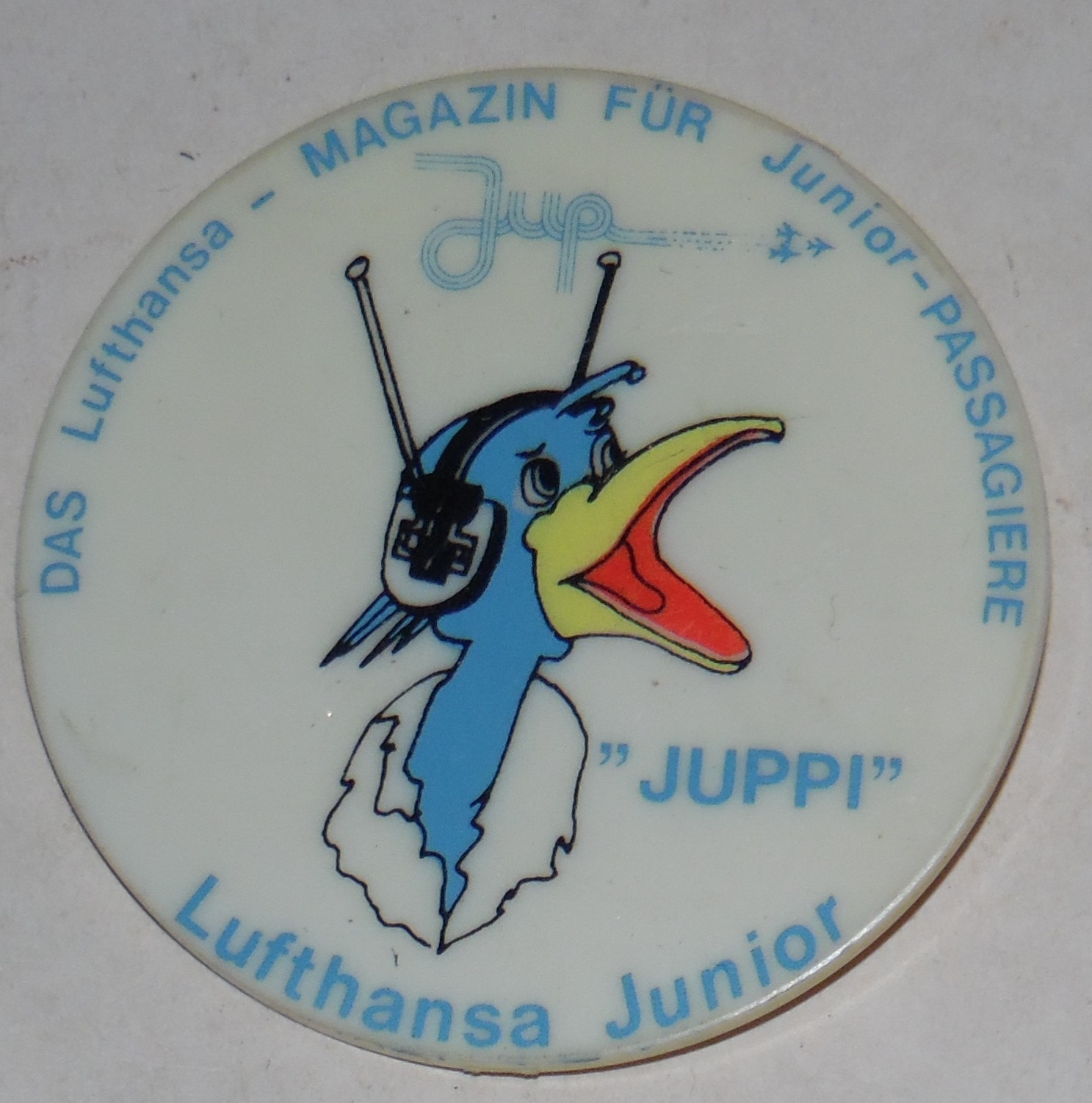 Lufthansa JUNIOR PASSAGIERE PIN DA LUFTHANSA MAGAZIN FUR JUNIOR PASSAGIERE JUPPI
