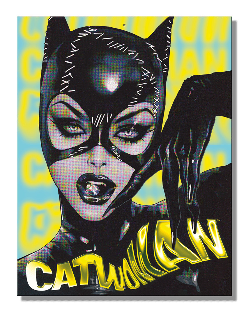 Catwoman seductive DC Comics sign 8.25\ Catwoman seductive DC Comics sign 8.25\