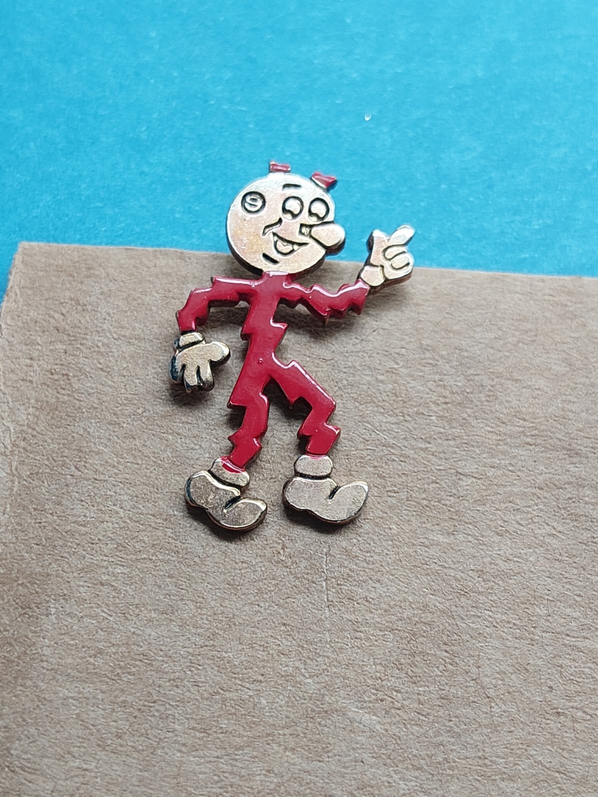 Vintage Reddy Kilowatt Electric Company Mascot Stick Pin Signed MR Vintage Reddy Kilowatt Electric Company Mascot Stick Pin Signed MR