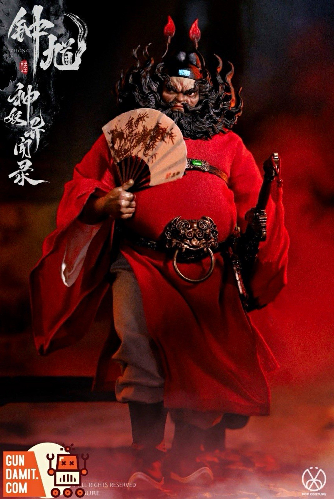 POP COSTUME MYS-01D Tales of the Strange 1/12 ZHONG KUI Demon Slayer Edition POP COSTUME MYS-01D Tales of the Strange 1/12 ZHONG KUI Demon Slayer Edition