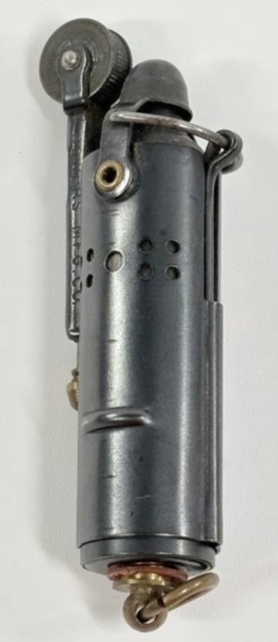 Vintage WW2 Bowers  Steel Trench Lighter  Kalamazoo Mich. USA Untested