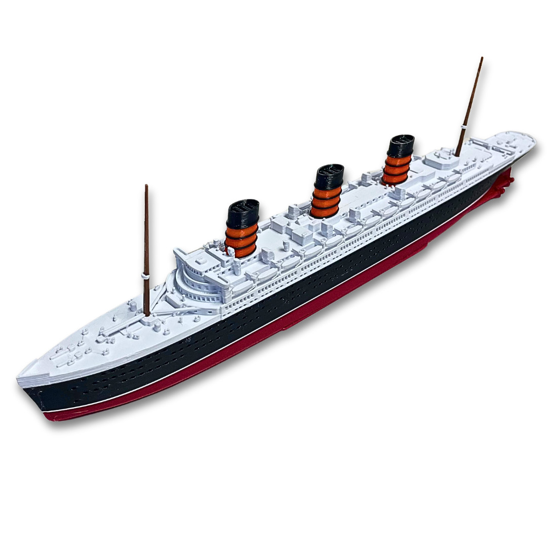 RMS Queen Mary Model Ship 1 Ft Long Assembled Titanic Toys For Kids RMS Queen Mary Model Ship 1 Ft Long Assembled Titanic Toys For Kids