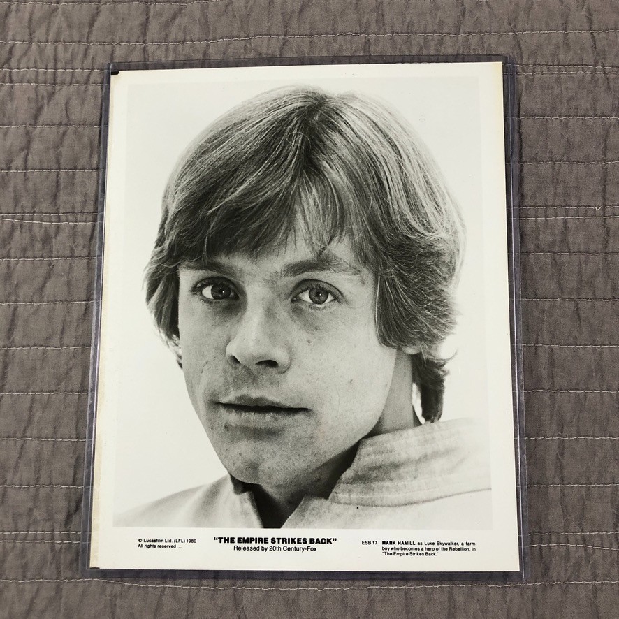 Mark Hamill Vintage 8X10 Original Photo 1980 Press Empire Strikes Back Star Wars