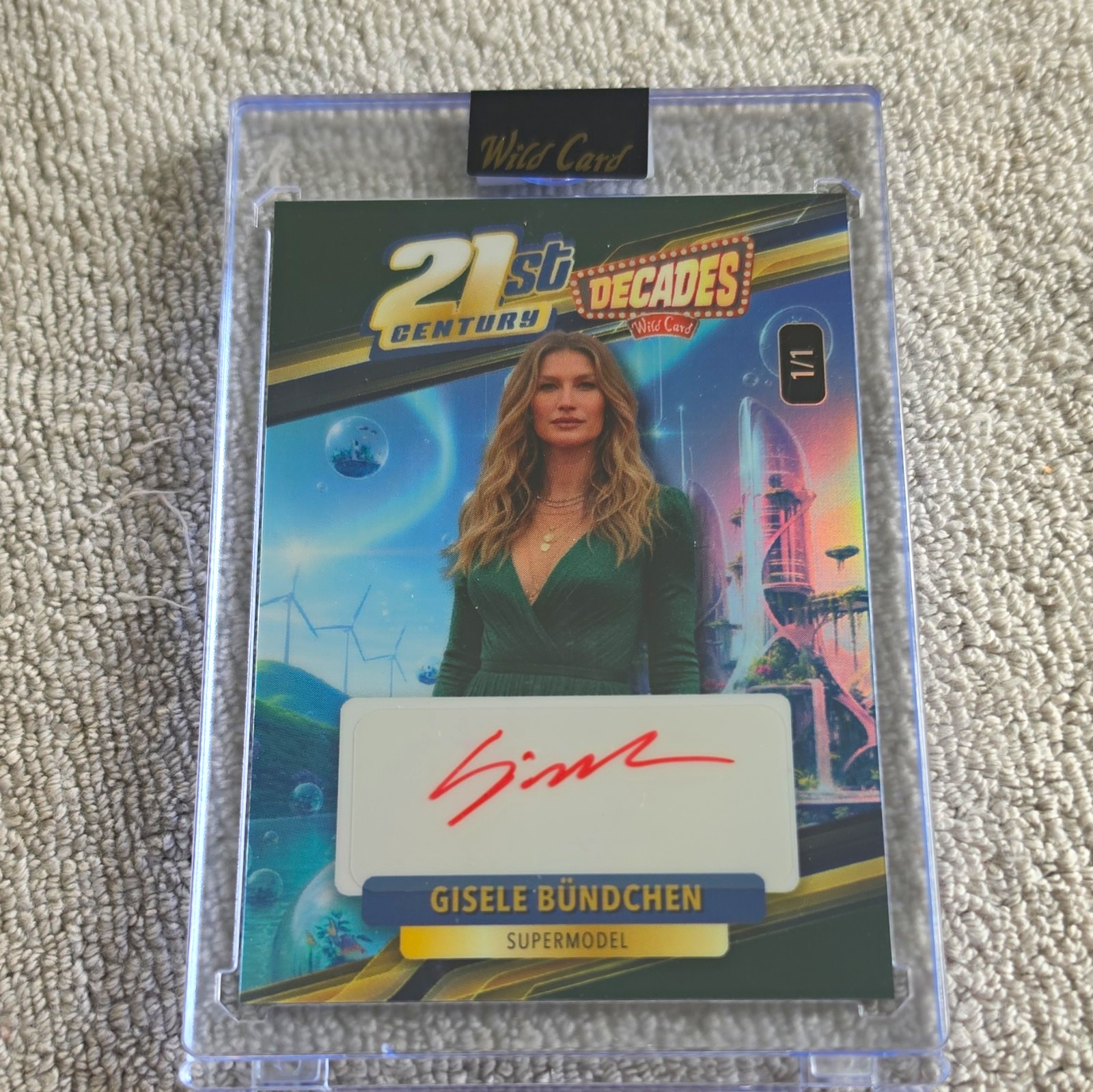 Wild Card 2026 Decades Part II Gisele Bündchen Auto #2D2BL1-GBA