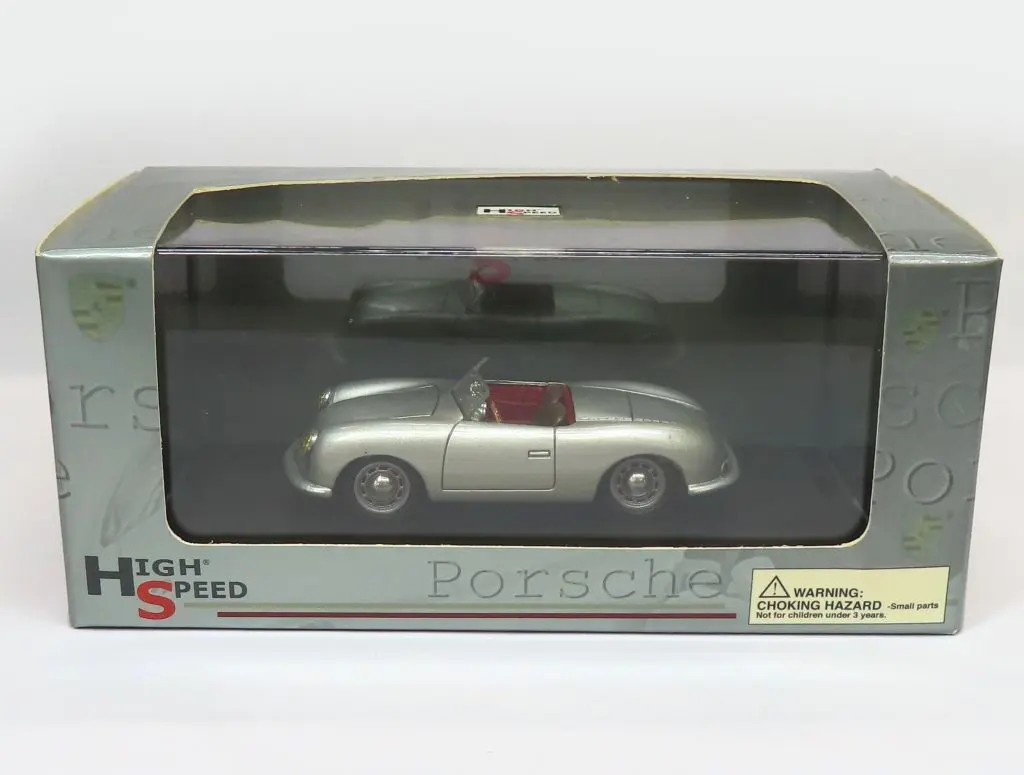1/43 PORSCHE 356 #1 Roadster 1948 Silver Diecast Model HF9145S
