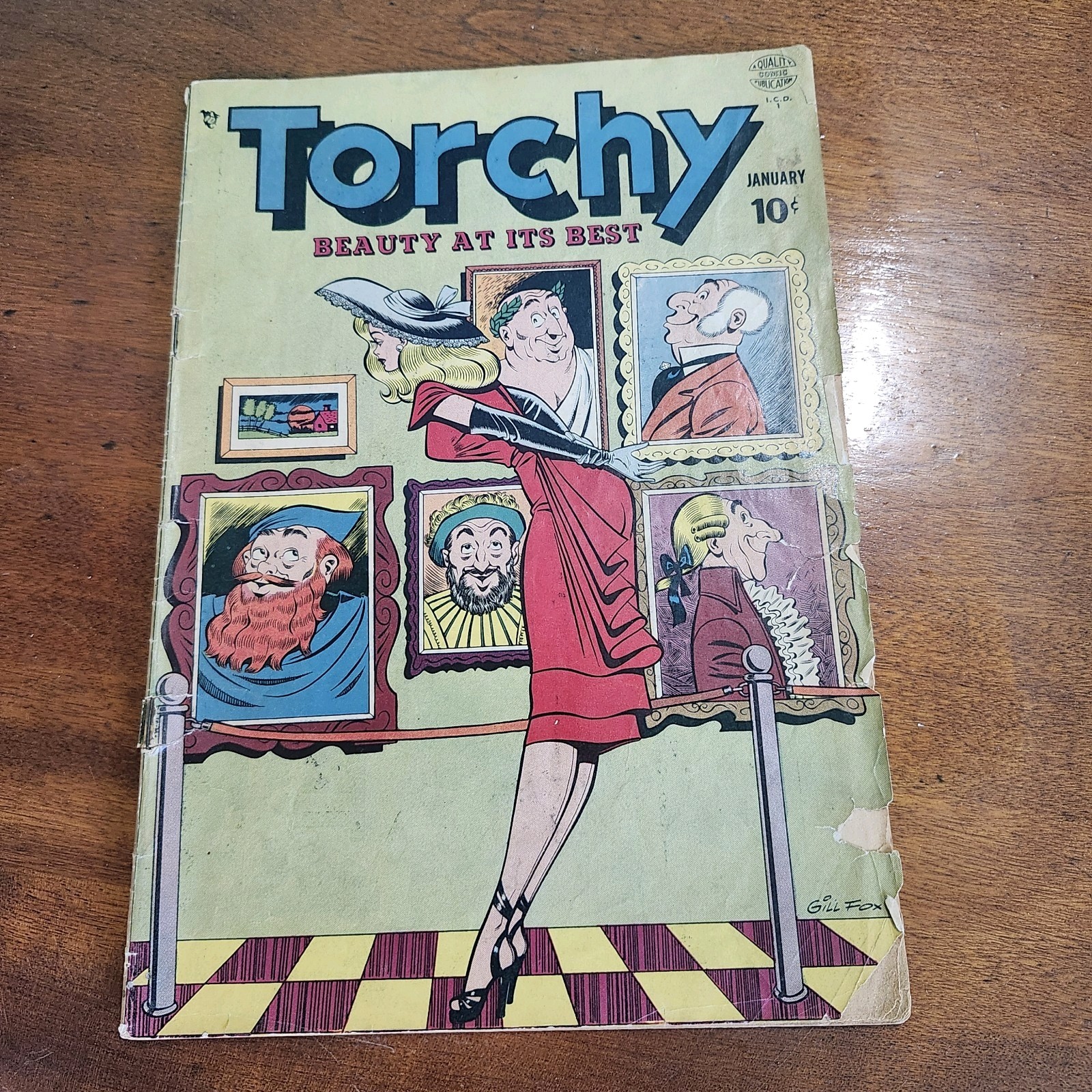 TORCHY #2 1950 COMIC good girl art. BEAUTY AT IT\'S BEST TORCHY #2 1950 COMIC good girl art. BEAUTY AT IT\'S BEST