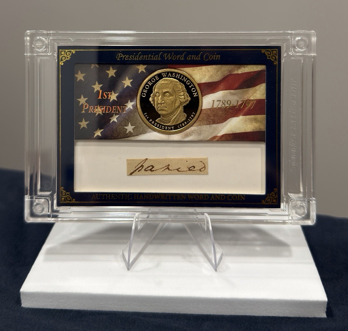 A Word From POTUS 2025 George Washington Presidential Word & Coin PWC-GW1 21/60