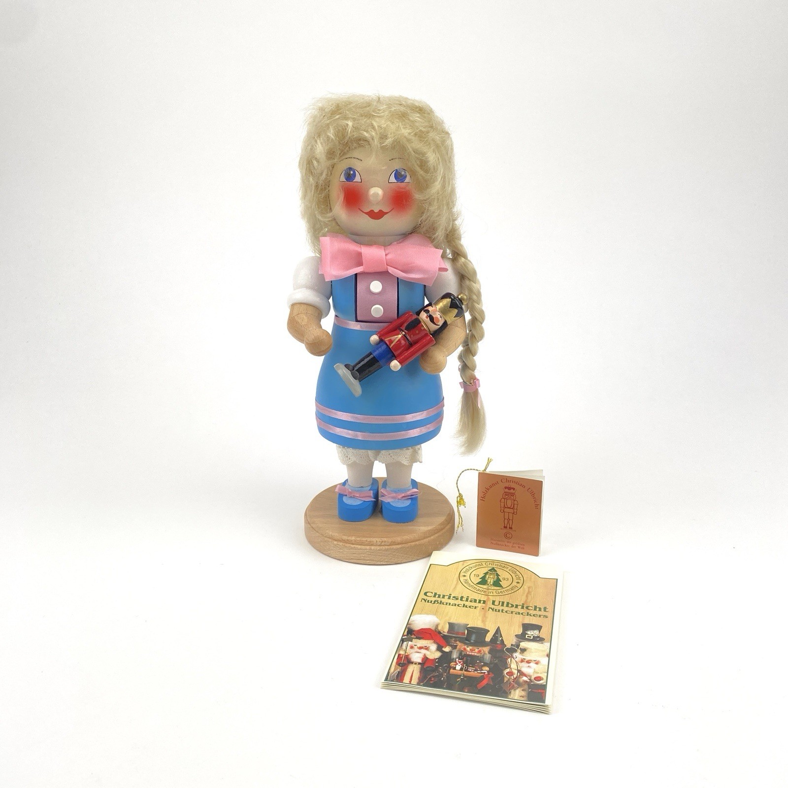 Vintage Holzkunst Christian Ulbricht Clara 10.5\