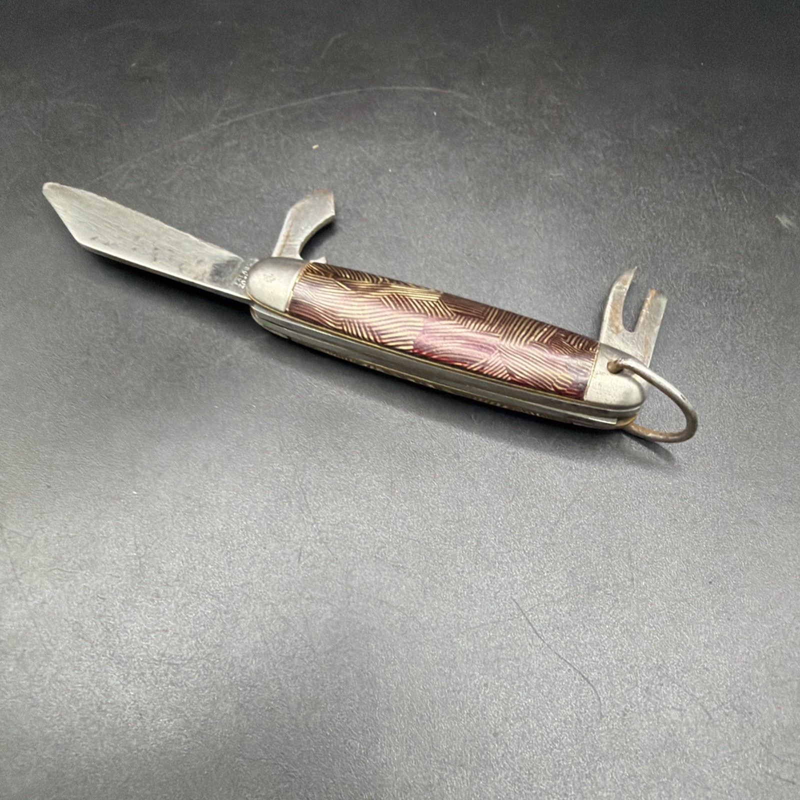 Vintage Mini Hammer Brand Imperial 3 Blade Scout Camp Folding Pocket Knife 2.25 Vintage Mini Hammer Brand Imperial 3 Blade Scout Camp Folding Pocket Knife 2.25