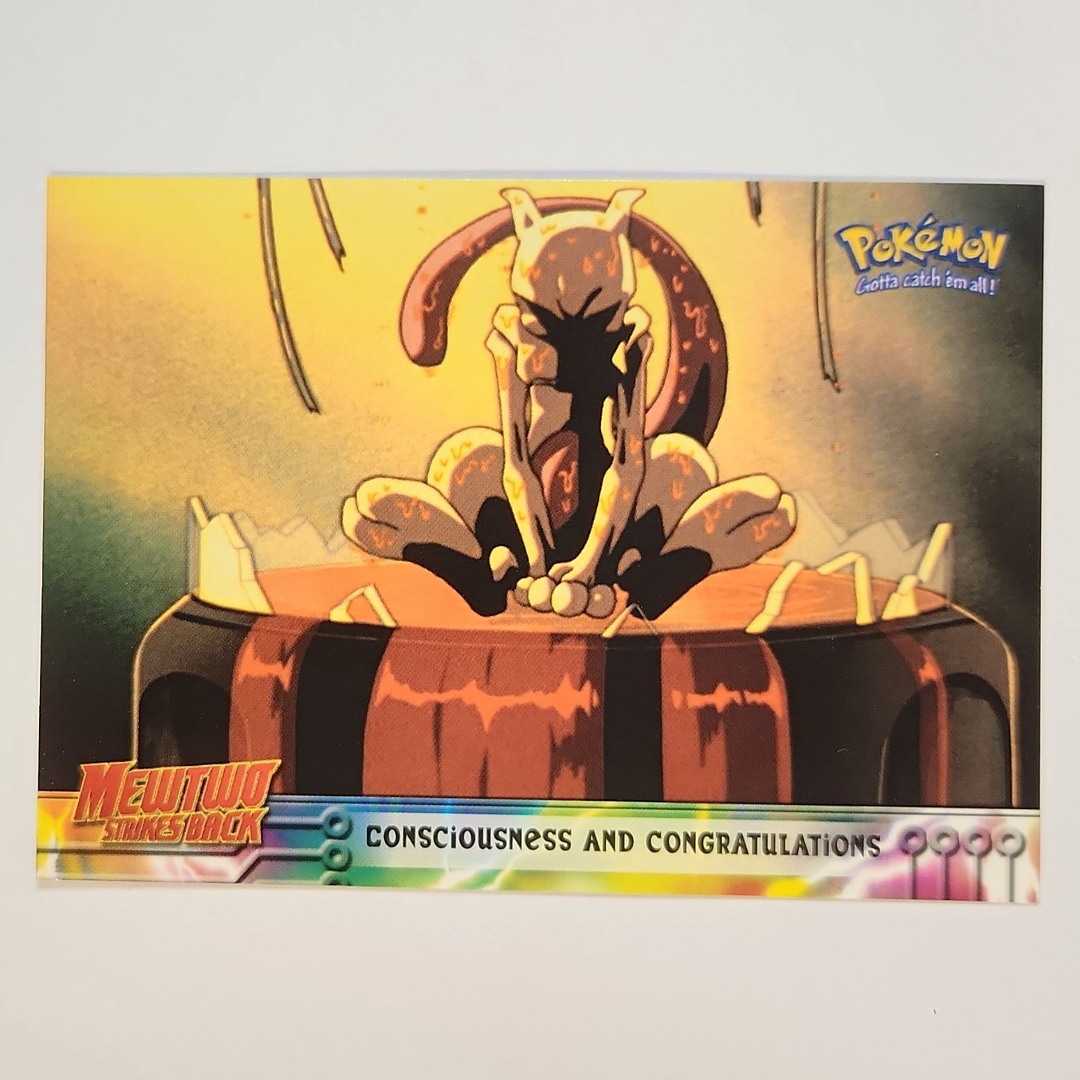 Topps Pokémon The First Movie Mewtwo #66 Hologram English Topps Pokémon The First Movie Mewtwo #66 Hologram English