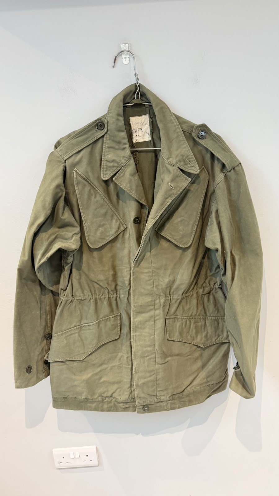 Vintage 1970 Seyntex Dutch Army Military Field Jacket Mens L Olive 70s Belgian Vintage 1970 Seyntex Dutch Army Military Field Jacket Mens L Olive 70s Belgian