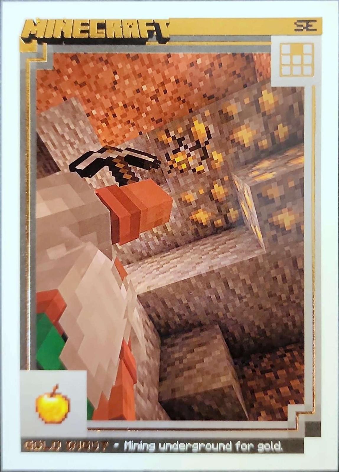 2025 Panini Minecraft Special Edition #92 Gold Ingot #/325